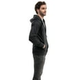 thumbnail image 5 of Mio Marino Men’s Full Zip Fleece Hoodie Sweatshirt, 5 of 6