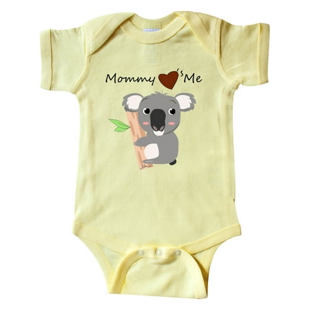 

Inktastic Koala -mommy loves me- Gift Baby Boy or Baby Girl Bodysuit