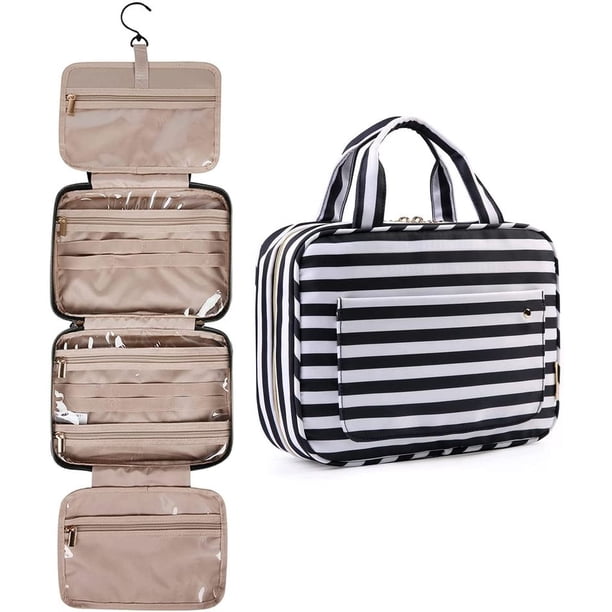 Relavel - Neceser colgante de viaje para hombres y mujeres, kit de viaje, bolsa de afeitar, impermeable, grande, bolsa de maquillaje, bolsa de lavado, organizador de maquillaje, estuche de c