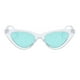thumbnail image 2 of Pequeñas de sol unisex Retro Marco de plástico vintage Hombres Dama Marco cro lente verde Hugo Gafas de sol de mujer, 2 of 6