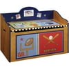 Guidecraft Playoffs Kids Sports Wood Toy Box Chest
