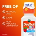 thumbnail image 3 of Vicks DayQuil Kids Cold Cough Syrup, Childrens Cold Medicine, No Artificial Dyes, Strawberry, 6 Fl oz, 3 of 12