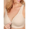 thumbnail image 4 of Dream Bras Copper Therapy Zip-Front Bra, Nude, Small, 4 of 8