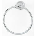 thumbnail image 4 of Alno A6640 Royale 6" Diameter Traditional Solid Brass Bathroom Towel Ring - Nickel, 4 of 6