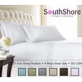 thumbnail image 6 of Vilano Springs 4-Piece Crochet Lace Hem Sheet Set by SouthShore Fine Linens, 6 of 8