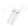 thumbnail image 5 of Gubotare Knee High Socks Girls Toddler Soccer Socks Boys Girls Athletic Socks Knee High Socks Youth Baseball Softball Socks Size 3-12 (White,3-12 years), 5 of 6