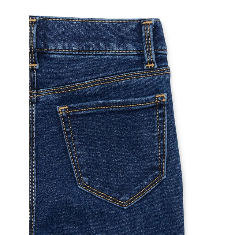 【WONDER WONDER】Chavel Button Back Adjust Wide Denim Pants 1e3e30c0-80bc-4a5b-a965-