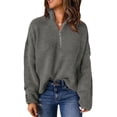 thumbnail image 1 of Chandail Col Roulé Automne et Hiver Tricoté pour Femmes, 1 of 6