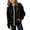 Black, variant on zbxnLI Teen Boys Girls Zip up Sweatshirt with Pockets Solid Color Lightweight Casual Fall Jackets