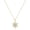 Yellow, variant on Terandius Snowflake Pendant Necklace – Silver-Tone Winter Charm with Sparkling CZ Accents, Adjustable Chain, Elegant Jewelry Gift for Women
