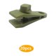 thumbnail image 1 of Soidarity Clip para toldo de lona de 20 piezas, abrazadera de fijación para caña de pescar de camión y ciclo de Camping carpas Verde, 1 of 6
