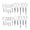 black 1PCS, variant on Hair Tail Twister Hair Style Helper Bun Styler Hair Twister Tool For Braiding Ponytail French Braiding 10 Pair