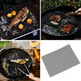 thumbnail image 3 of Herwey 3Pcs BBQ Mesh Mat Non-Stick BBQ Grilling Liner Mesh Mat Sheet Barbecue Tools, 3 of 8