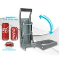 thumbnail image 6 of Quanmin Can Crushers for Recycling,16 oz Heavy Duty Aluminum Can Crusher Wall Mounted,Soda and Beer Can Smasher for Recycling with Bottle Opener for 12 and 16 oz Cans, 6 of 6