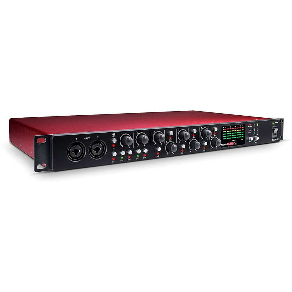 Focusrite Scarlett OctoPre 8Channel Mic Preamp w/ ADAT Connectivity