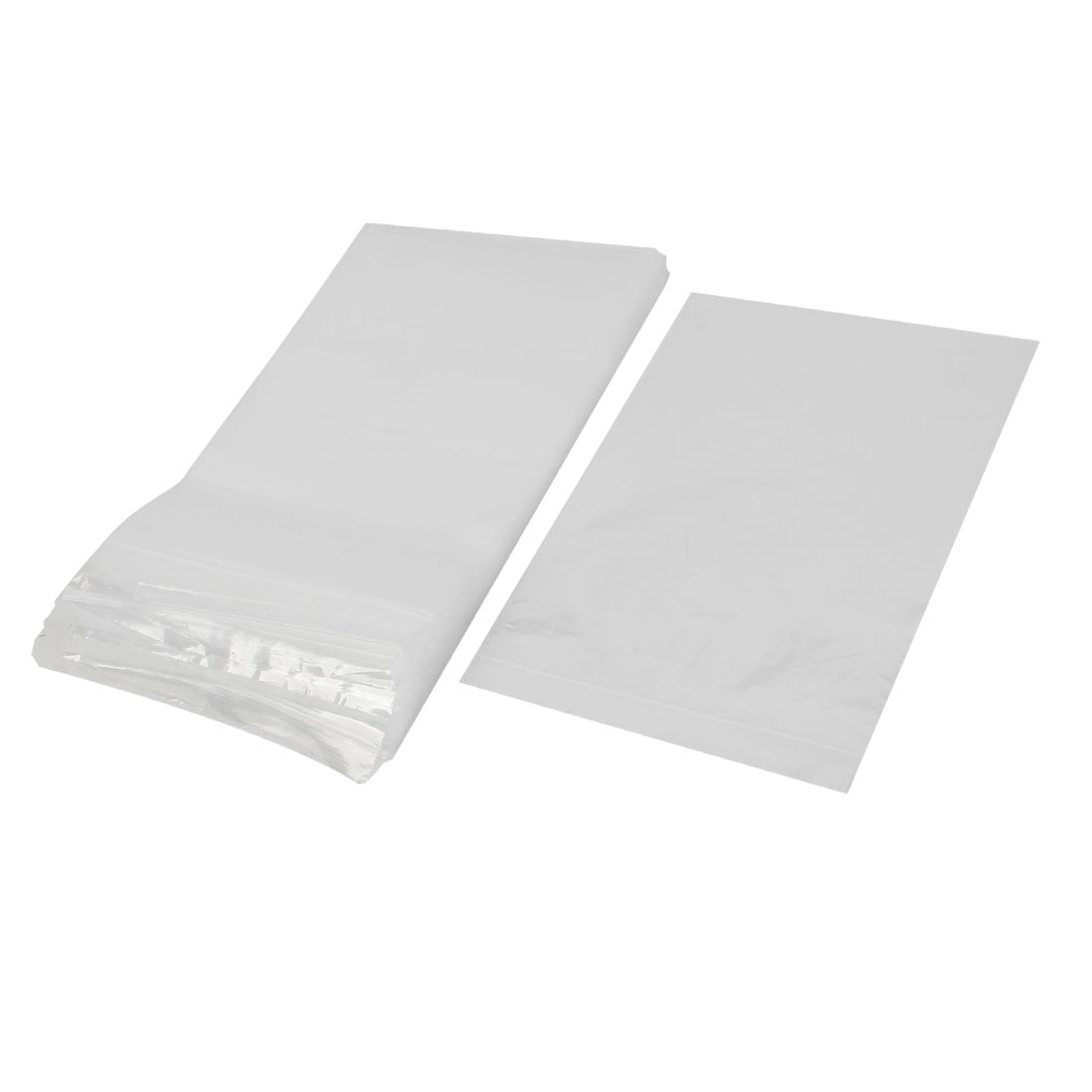 100 Pcs 7"x10" Ziplock Zip Lock Bags 2Mil Clear Poly Plastic Reclosable