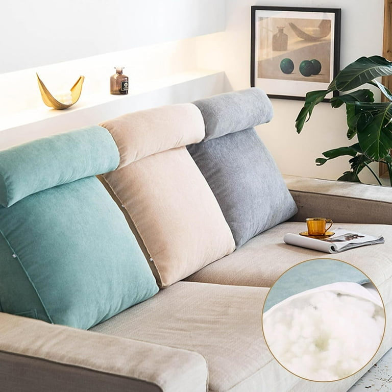 Wedge Pillow Back Support Pillow:Adjustable Triangular Lumbar Neck