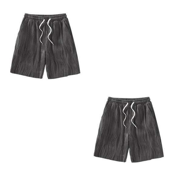 Minnieouse Pantalones de encaje de hielo, pantalones cortos sueltos, traje de hombre, piel lavable a la moda, cierre para niño, mujer Unisex, Type4 NO4