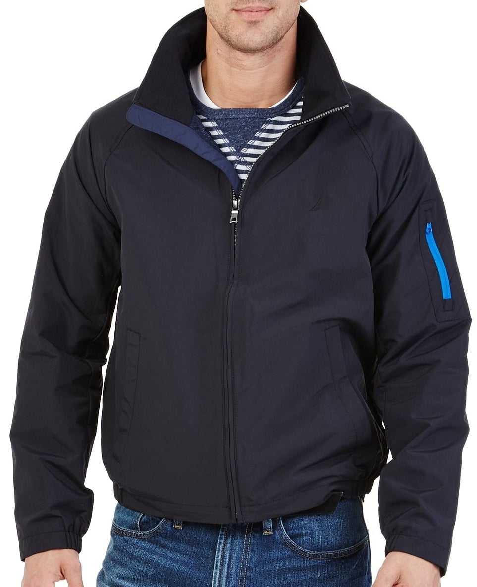 Nautica Nautica NEW Black Mens Size 2XL Lightweight Windbreaker