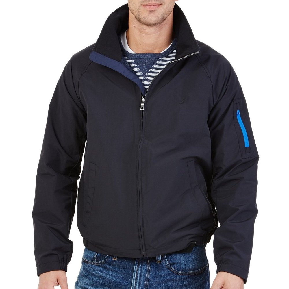 Nautica Nautica NEW Black Mens Size 2XL Lightweight Windbreaker