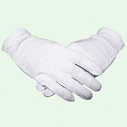 12 Pairs White Cotton Gloves for Dry Hands, Overnight Moisturizing Hand Gloves, Spa, Treatment, Sleep, Medium