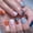 halloween nails-05, variant on Halloween Gothic Press-On Nails - Medium Almond, 24 Pcs, Ghost & Pumpkin Design
