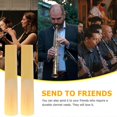 thumbnail image 2 of 10 pcs Clarinet Reeds Replacement Clarinet Player Reeds Performance Clarinet Reeds, 2 of 4