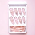 thumbnail image 3 of Rose Ribbon Fake Nail Tip, 3 of 5