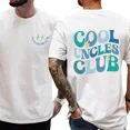 thumbnail image 2 of Cool Uncles Club T-Shirt – Retro Graphic Tee for Men, Funny Gift for New Uncles, Front and Back Design, 2 of 6