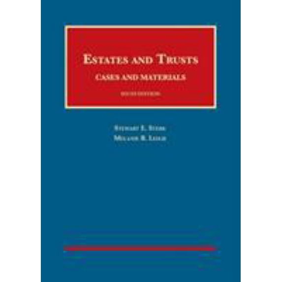 Pre-Owned Estates and Trusts, Cases and Materials (University Casebook Series) (Hardcover) 1642424919 9781642424911