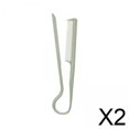 thumbnail image 1 of Peine alisador de cabello,Peine alisador de cabello Peine de hierro plano para cabello,Peine alisador con agarre firme para cabello con nudos,Peine de peinado en forma de V Peine para cabello, 1 of 10