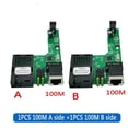 thumbnail image 3 of PCBA Fast Ethernet Fiber Media Transceiver Converter Switch Half Board SC 10/100M Fiber Switch Htb3100 EU Plug, 3 of 5