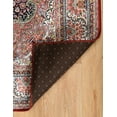 thumbnail image 3 of Linon Eclipse Sanlin Red & Ivory 5x7 Area Rug, 3 of 8