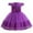 Purple, variant on Pejock 0-3 Years Kids Pageant Flower Girl Dress Little Girls Party Wedding Formal Dresses Toddler Baby Girls Sleeveless Lace Bow Mesh Dress Gauze Dress Princess Dress