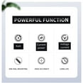 thumbnail image 6 of 4X Din Rail AC Monitor 6IN1 40-300V 100A Voltage Current Power Factor Active KWH Electric Energy Frequency Meter, 6 of 10
