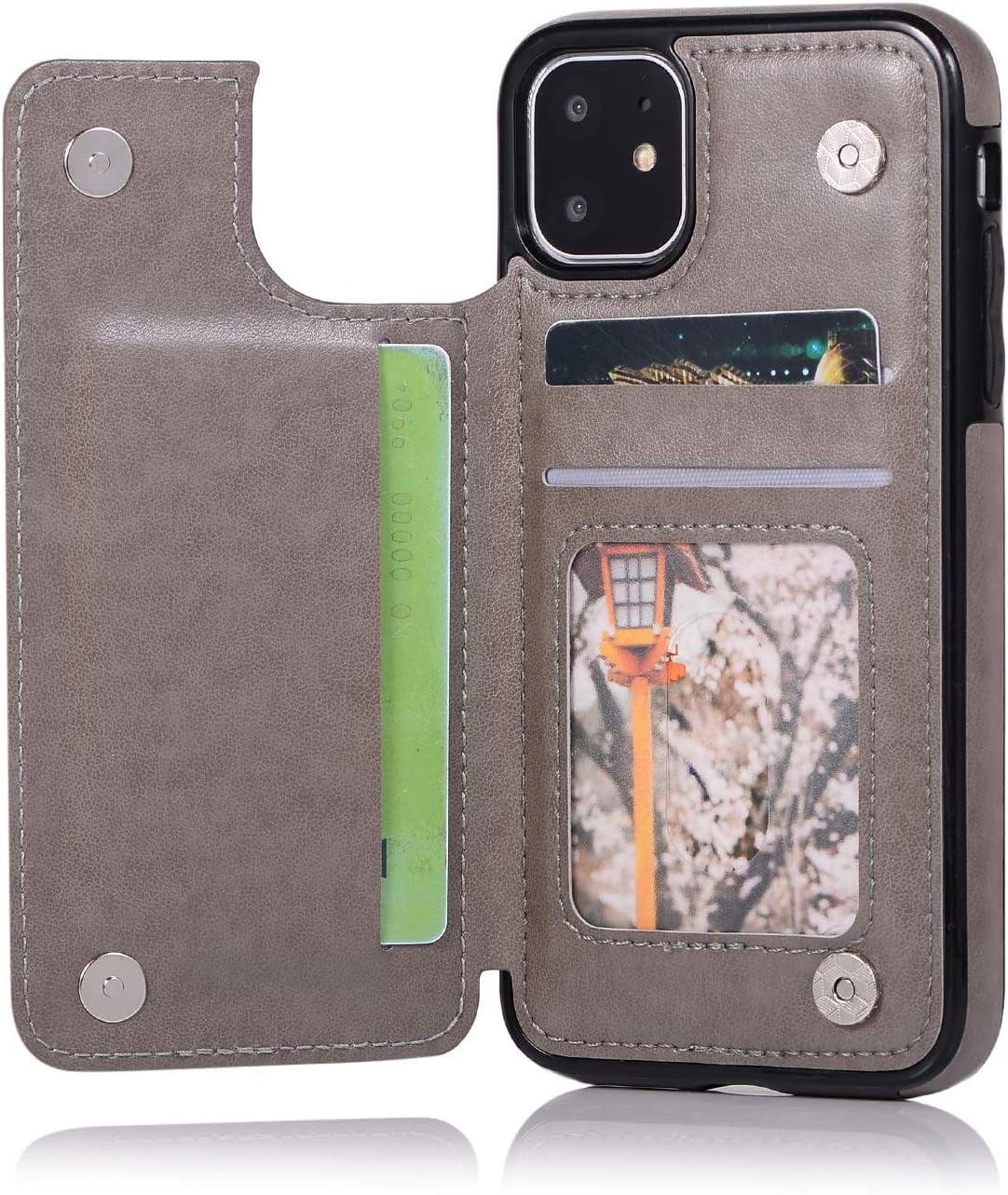 Case for iPhone 12 Pro Max 6.7 inch, Luxury PU Leather Case