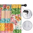 thumbnail image 2 of Pioneer Flower Floral Print Pattern Teens Curtains,Teens Insulated Curtains Set Of 2,Bedroom Essentials,Toddler Room Decor 52"x63", 2 of 3