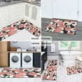 thumbnail image 6 of 2 Piece Floral Spring Flowers Dalia Rug Kitchen Rug Set, Decor Kitchen Rugs, Absorbent Non-Slip Washable Floor Mats, Home Indoor Runner Rugs 17"x47"+17"x30", 6 of 7