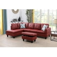 thumbnail image 2 of Ponliving Furniture 3-Pieces Living Room Sofa Set, 2 of 5