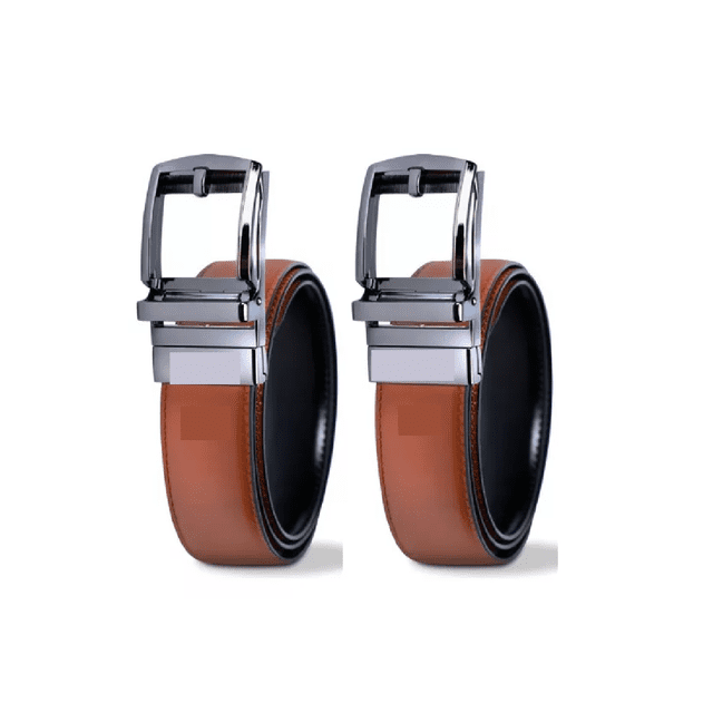 Cinturón Ajustable Y Reversible Xtender 2pack Color Negro Talla Unitalla