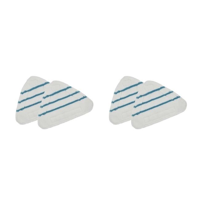 Cateissary 2 Pieces Steam Replacement Pad Household Cushion Replace Tool Equipment Accessory Microfiber Cleaning Clean Mops Cloth 28.5x19.5x2.0 cm 2piezas
