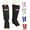 Black, variant on MRX BOXING & FITNESS Muay Thai Shin Guards Kick Boxing Leg & Foot Protector Pad MMA Shin Guard Extra Padding for Men or Women (White, L/XL)