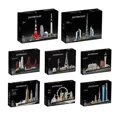 thumbnail image 3 of 21032 Architecture Paris Dubai London Sydney Chicago Shanghai Block Set Brick Classic City Model Children's Toy Gift Without Box, 3 of 5