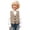 Khaki, variant on Boys Formal Suit Vest Solid Dress Waistcoat Vest Sleeveless Open Front Jacket Coat