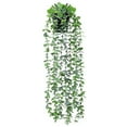 thumbnail image 1 of Artificial Hanging Plant Lifelike - Faux Leaf Fake Potted Plant Home Decoration, 1 of 6