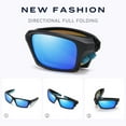 thumbnail image 3 of Sport Polarized Wrap Sunglasses for Men Women, Cycling Glasses UV Protection Windproof for Running Fishing Driving, 3 of 8