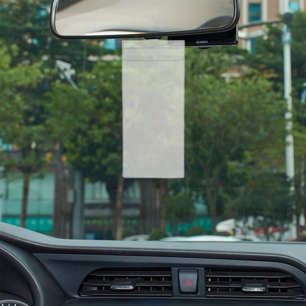 Handicap Placard Holder Disabled Parking Permit Protector Mirror Tag Hang-Sleeve R9C9