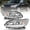 Chrome Amber, variant on For 2013 2014 2015 Honda Accord Sedan Black w/ LED DRL Headlights Headlamps Pair