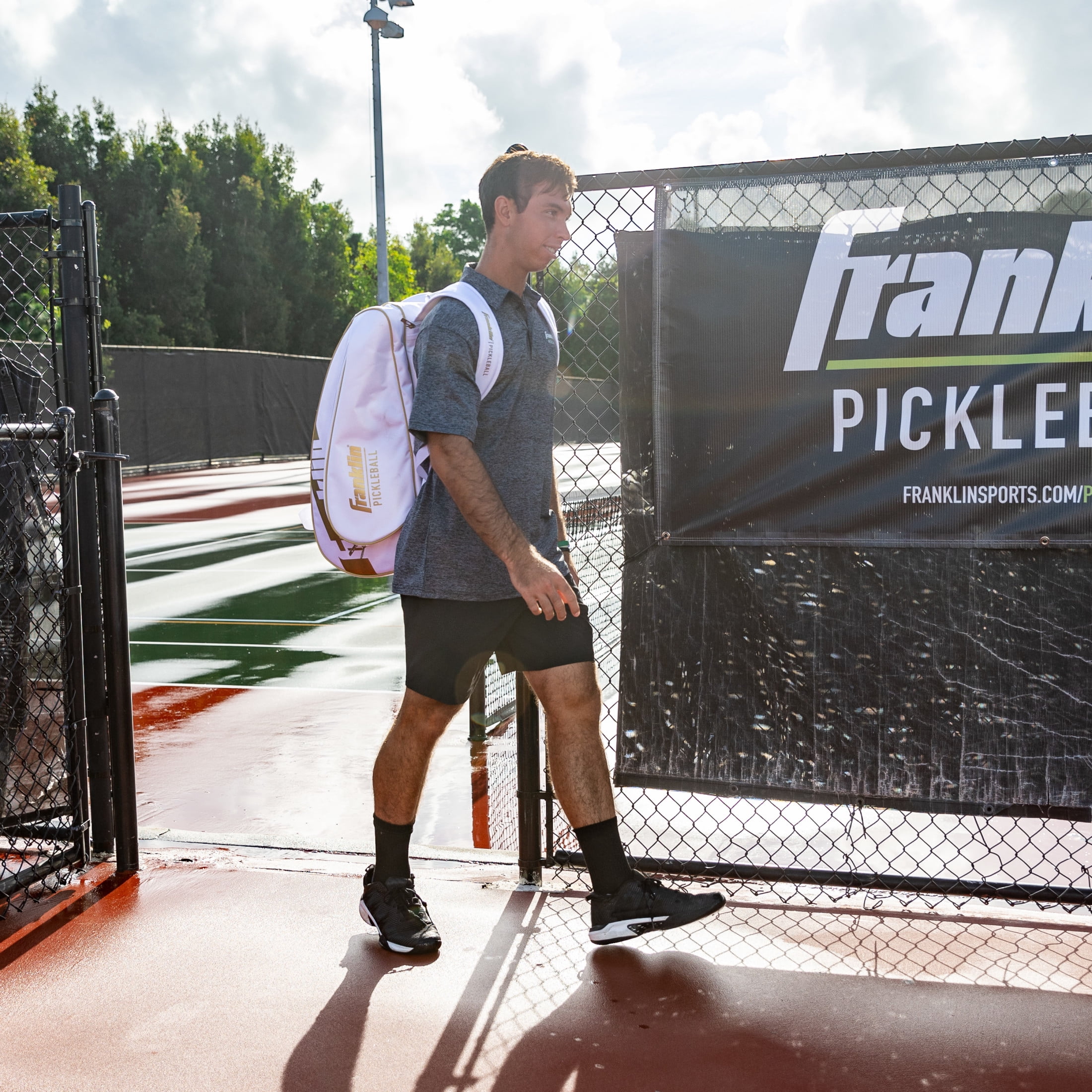 Franklin Sports Pro Pickleball Paddle Bag - Portable Racket Case