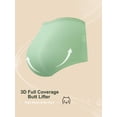 thumbnail image 4 of Ropa interior QUASTI para mujer, cintura alta, control de barriga, paquete de 4, 4 of 7